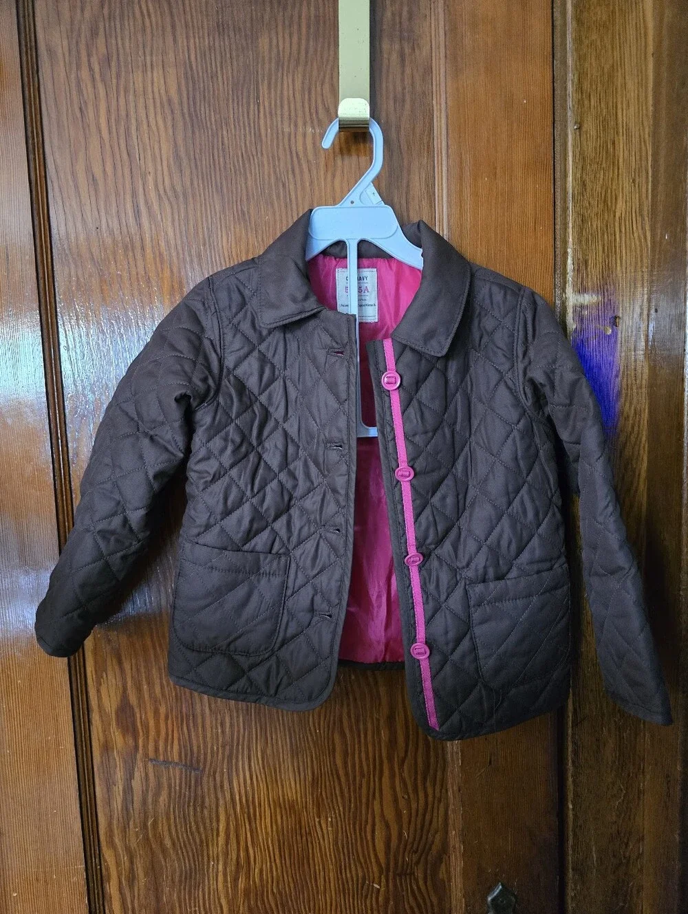 Old Navy Quilted Jacket 5T Brown